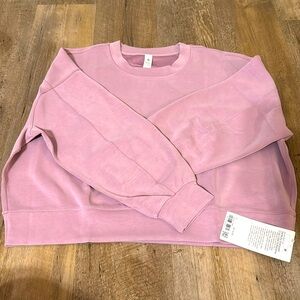 New Lululemon Perfectly Oversized Crop Crew